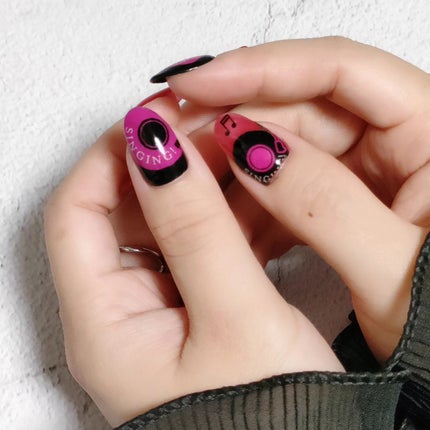 セミキュアジェルネイル(ハンド)/ohora/ネイルシールを使ったクチコミ(6枚目)