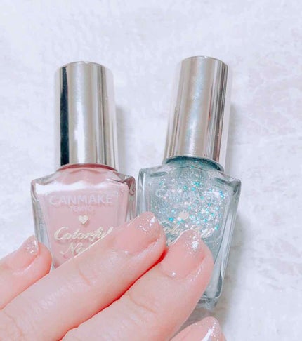 カラフルネイルズ/キャンメイク/マニキュアを使ったクチコミ(2枚目)