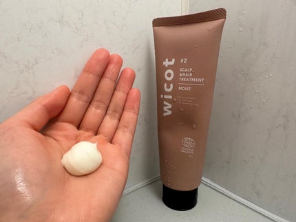 スカルプ&ヘア シャンプー/トリートメント モイスト/wicot/市販シャンプーを使ったクチコミ(3枚目)