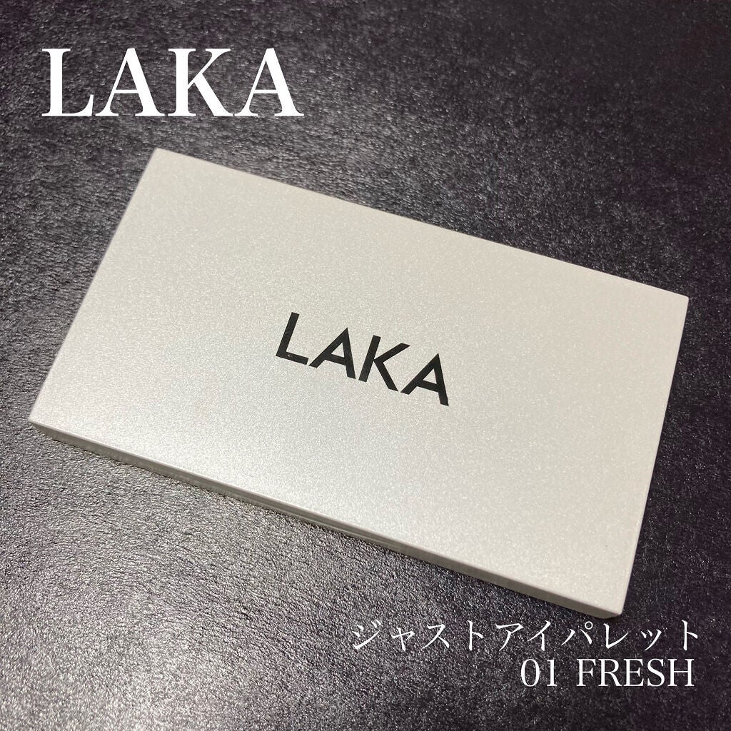ジャストアイパレット/Laka/アイシャドウパレットを使ったクチコミ(1枚目)