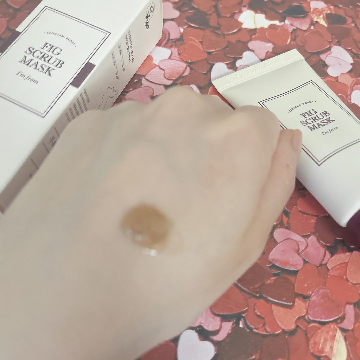 フィグスクラブマスク/I'm from/スクラブ・ゴマージュを使ったクチコミ（3枚目）