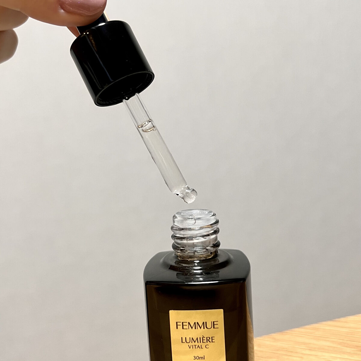 ルミエール ヴァイタルC/FEMMUE/ブースター・導入液を使ったクチコミ（3枚目）