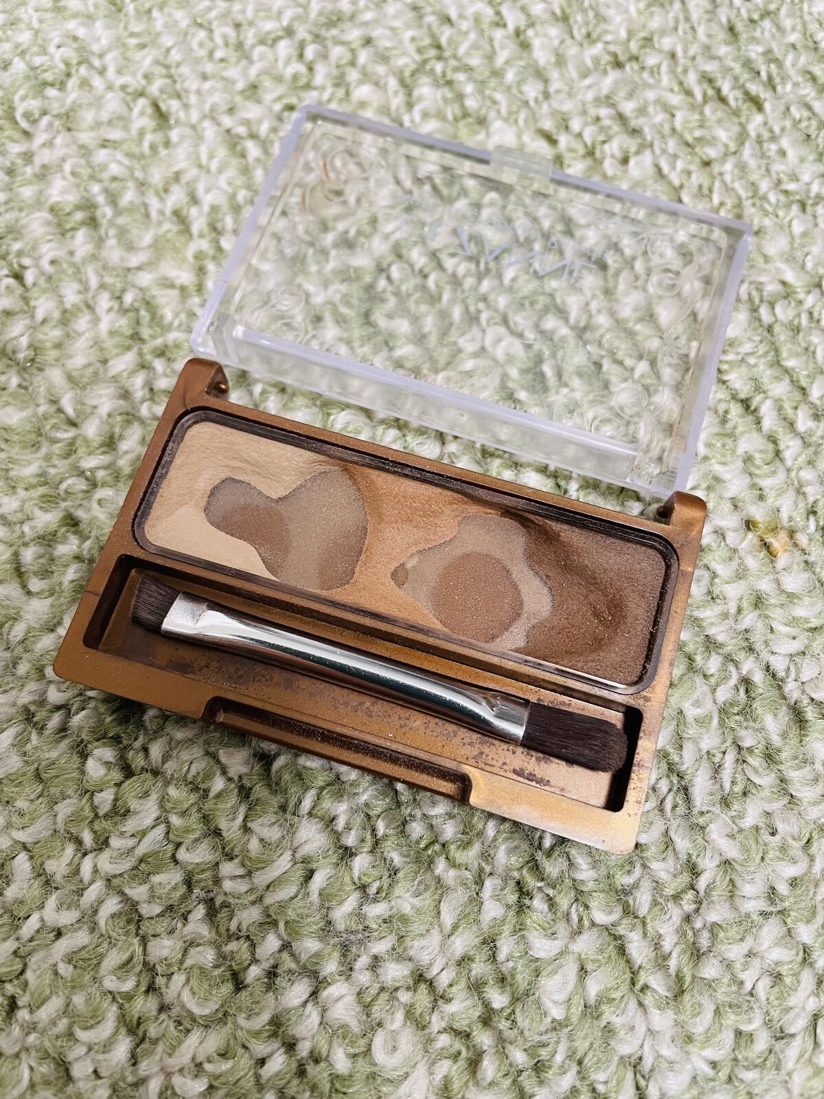 ノーズ＆アイブロウパウダー/CEZANNE/パウダーアイブロウを使ったクチコミ（2枚目）