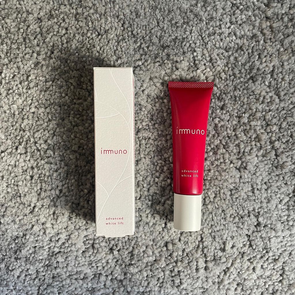  アドバンスド ホワイトリフト /immuno/フェイスクリームを使ったクチコミ（1枚目）