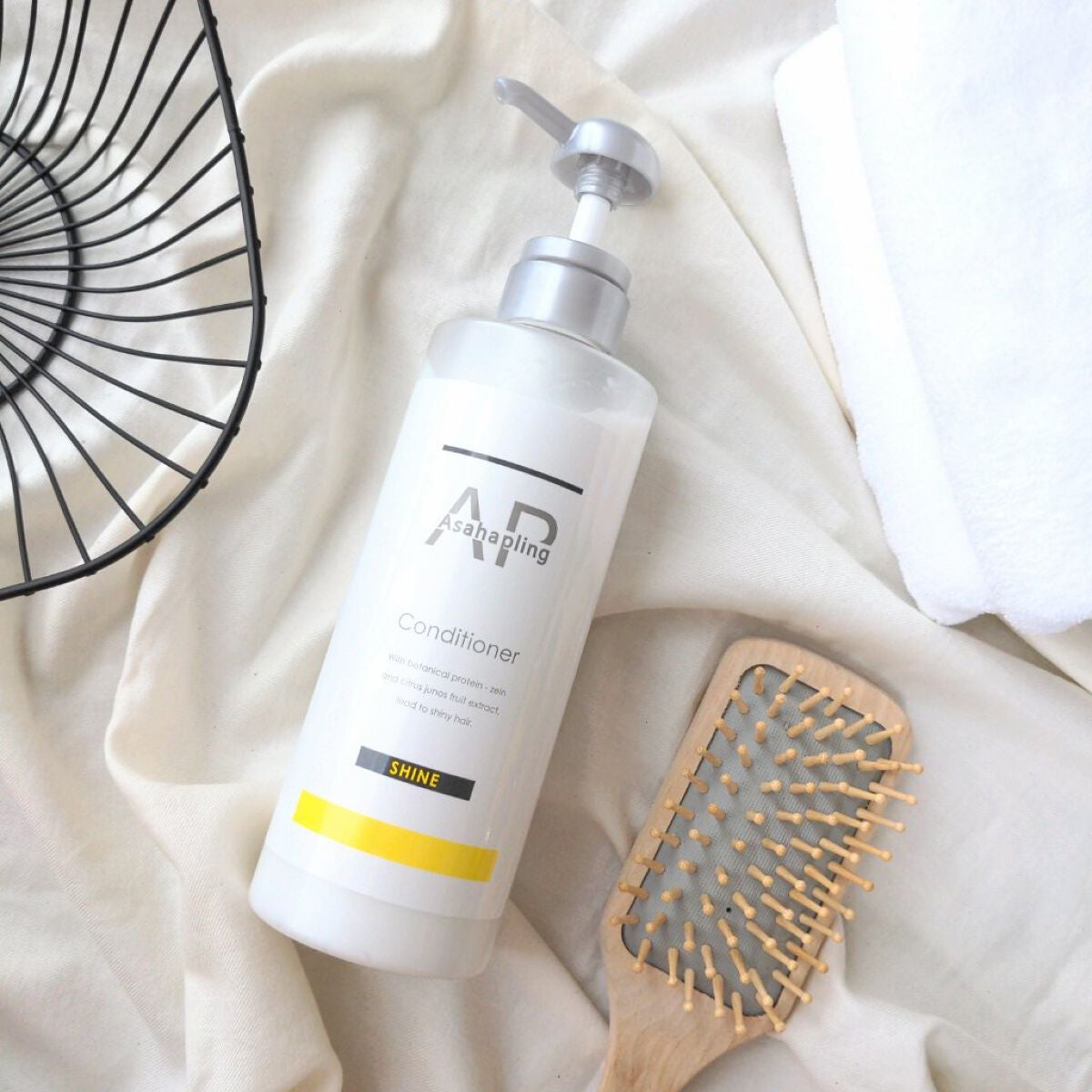 朝日禾玲 シャンプー/コンディショナー SHINE/ASAHAPLING/市販シャンプーを使ったクチコミ(4枚目)