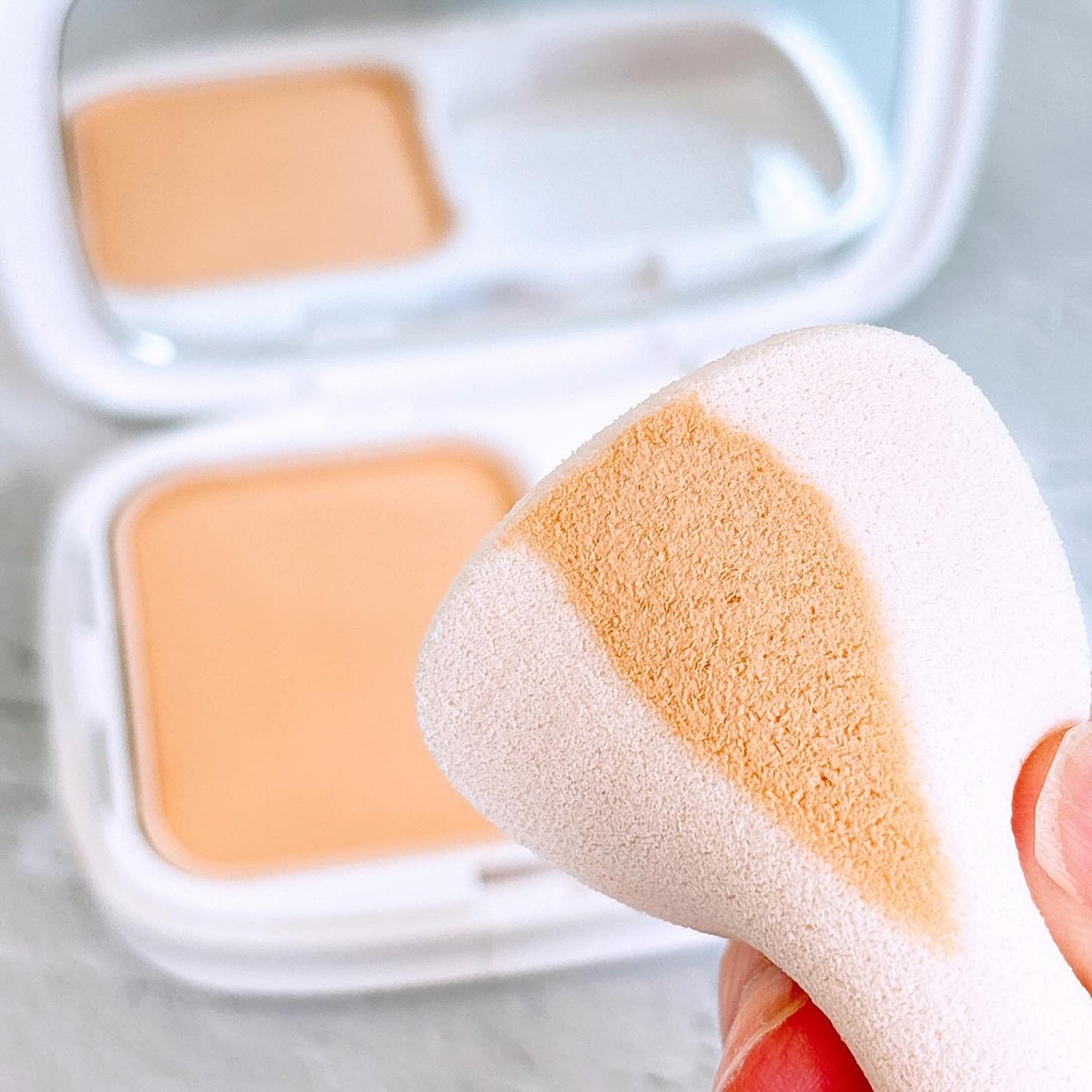 パウダーファンデーション/media luxe/パウダーファンデーションを使ったクチコミ(5枚目)