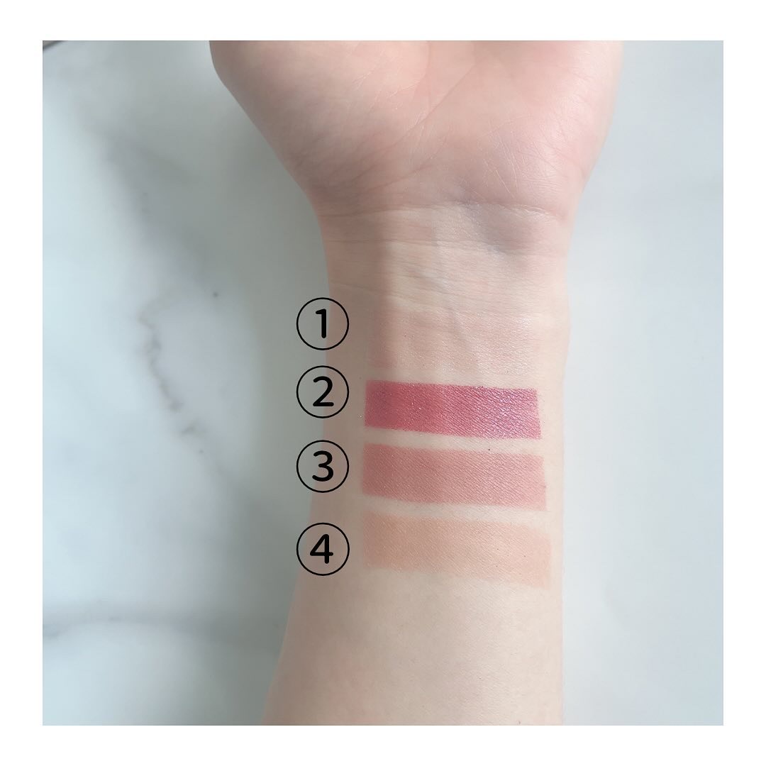 アイカラーレーション EX23 Pink Pomegranate（限定発売）/LUNASOL/アイシャドウパレットを使ったクチコミ（3枚目）