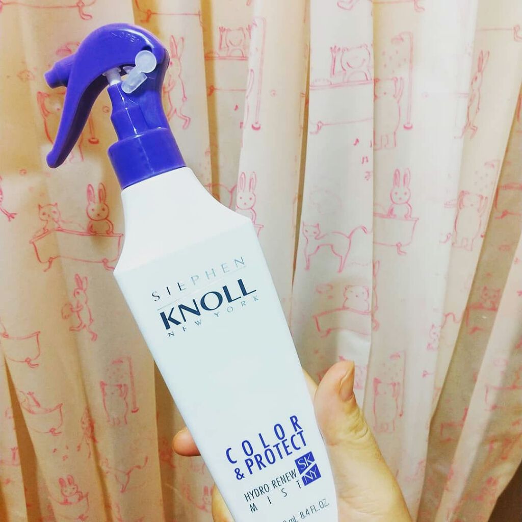 ハイドロリニュー ミスト カラープロテクト/スティーブンノル ニューヨーク/プレスタイリング・寝ぐせ直しを使ったクチコミ（1枚目）