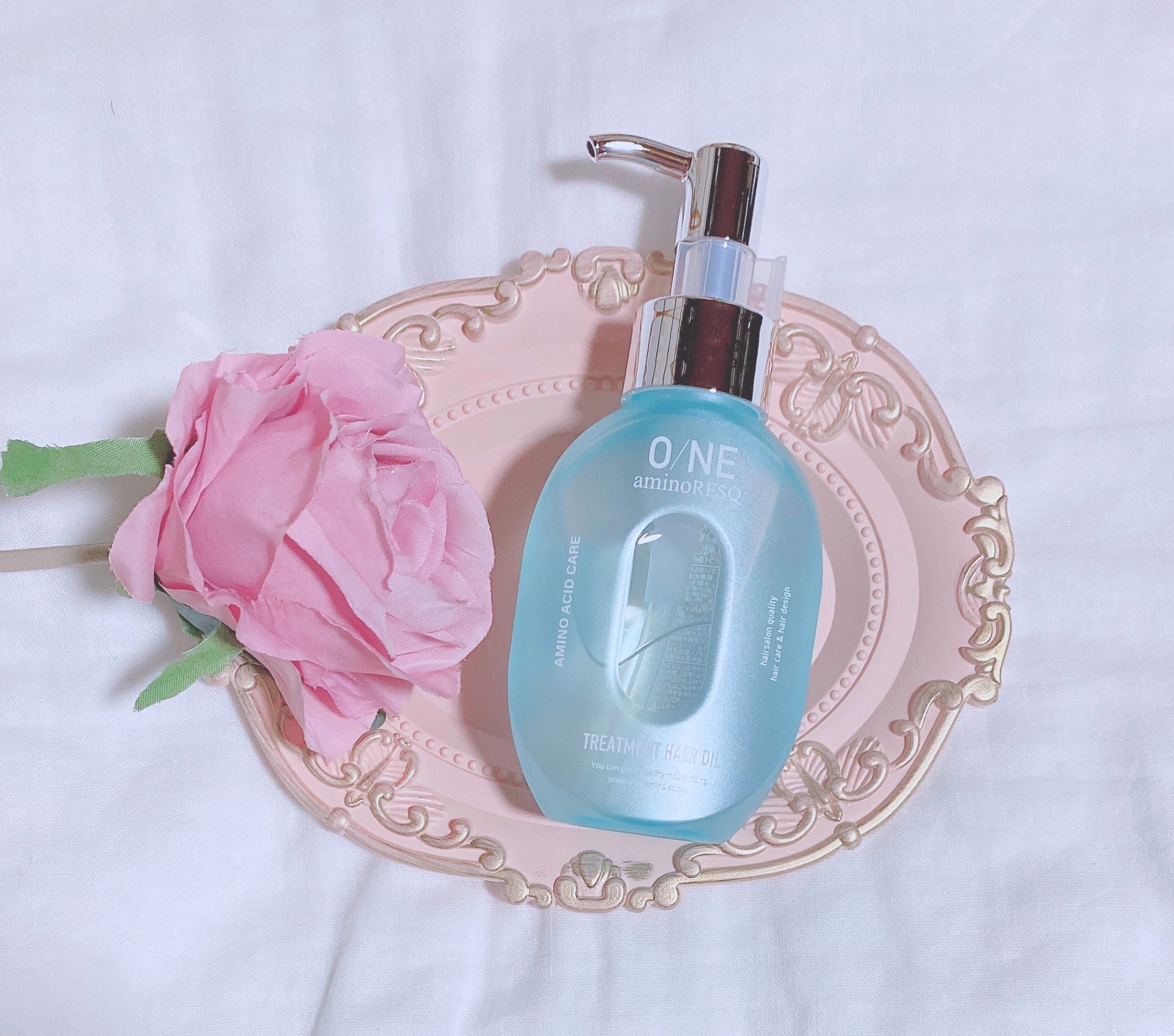 ワン アミノレスキュー トリートメントヘアオイル/アミノレスキュー/ヘアオイルを使ったクチコミ（2枚目）