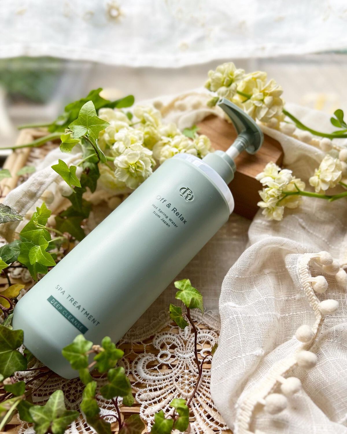 スパ・シャンプー/ヘアトリートメント ディープクレンズ ヘアトリートメント 460ml/Off&Relax/市販シャンプーを使ったクチコミ（1枚目）