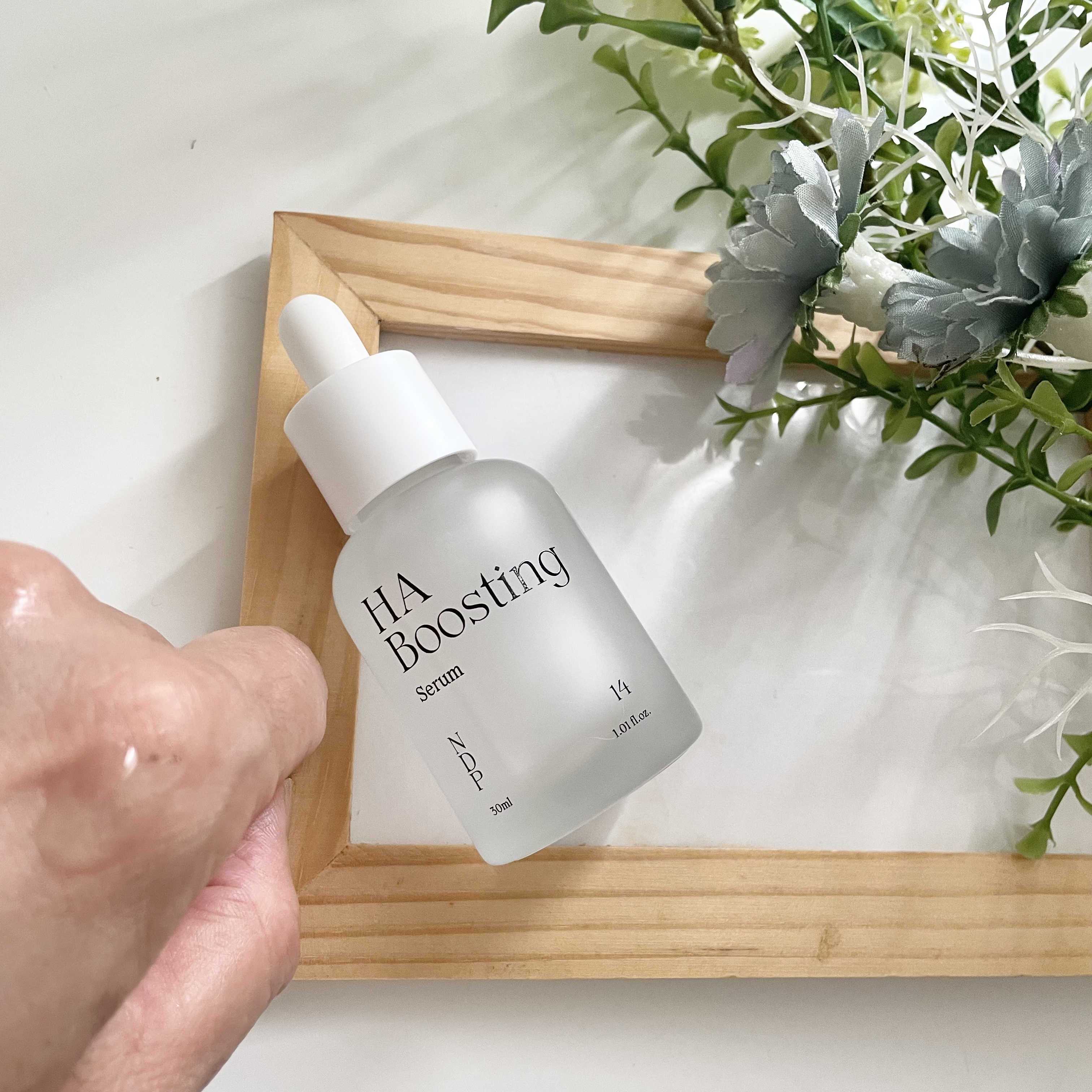 HA Boosting Serum /NATURAL DERMA PROJECT/ブースター・導入液を使ったクチコミ（3枚目）