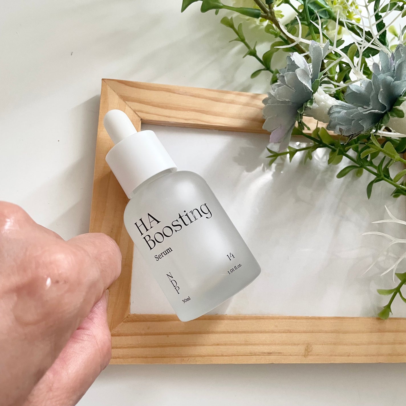 HA Boosting Serum /NATURAL DERMA PROJECT/ブースター・導入液を使ったクチコミ(3枚目)