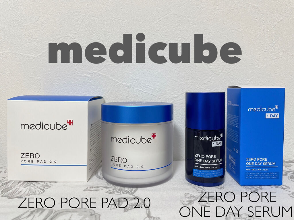 ゼロ毛穴パッド 2.0/MEDICUBE/トナーパッドを使ったクチコミ（1枚目）