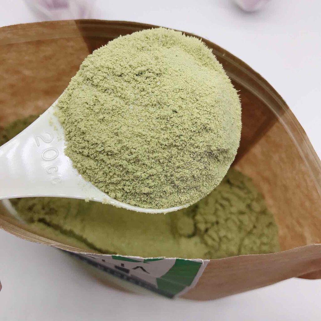 MATCHA PURE（プロテインパウダー）/ピュアパートナー/ソイプロテインを使ったクチコミ（2枚目）