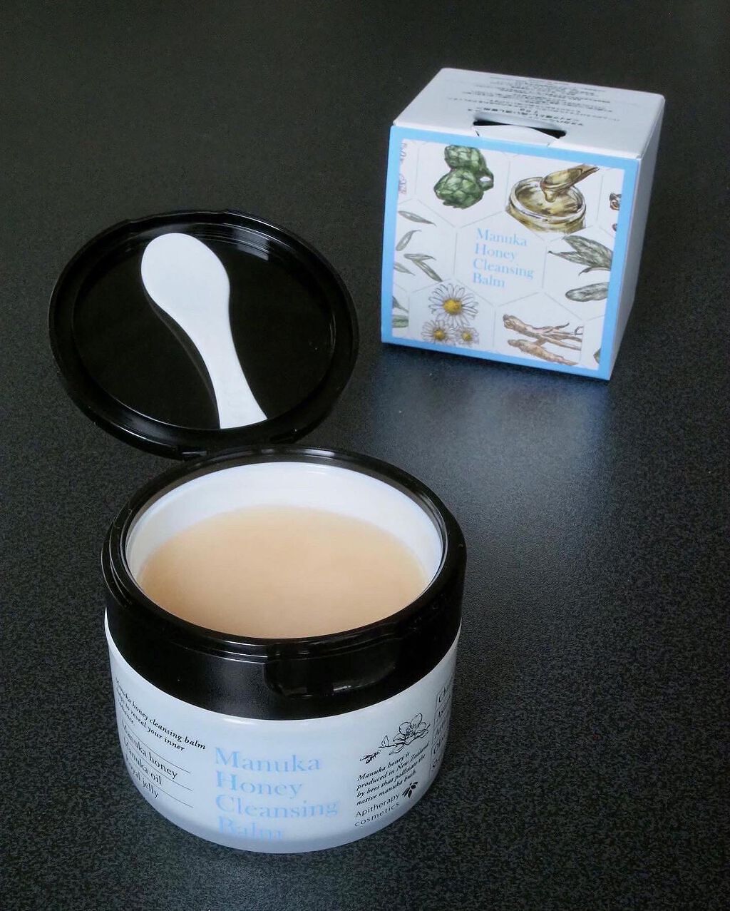 マヌカハニー クレンジングバーム/アピセラピーコスメティクス/クレンジングバームを使ったクチコミ（3枚目）