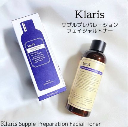 サプルプレパレーションフェイシャルトナー(180ml)/Klairs/化粧水を使ったクチコミ(1枚目)