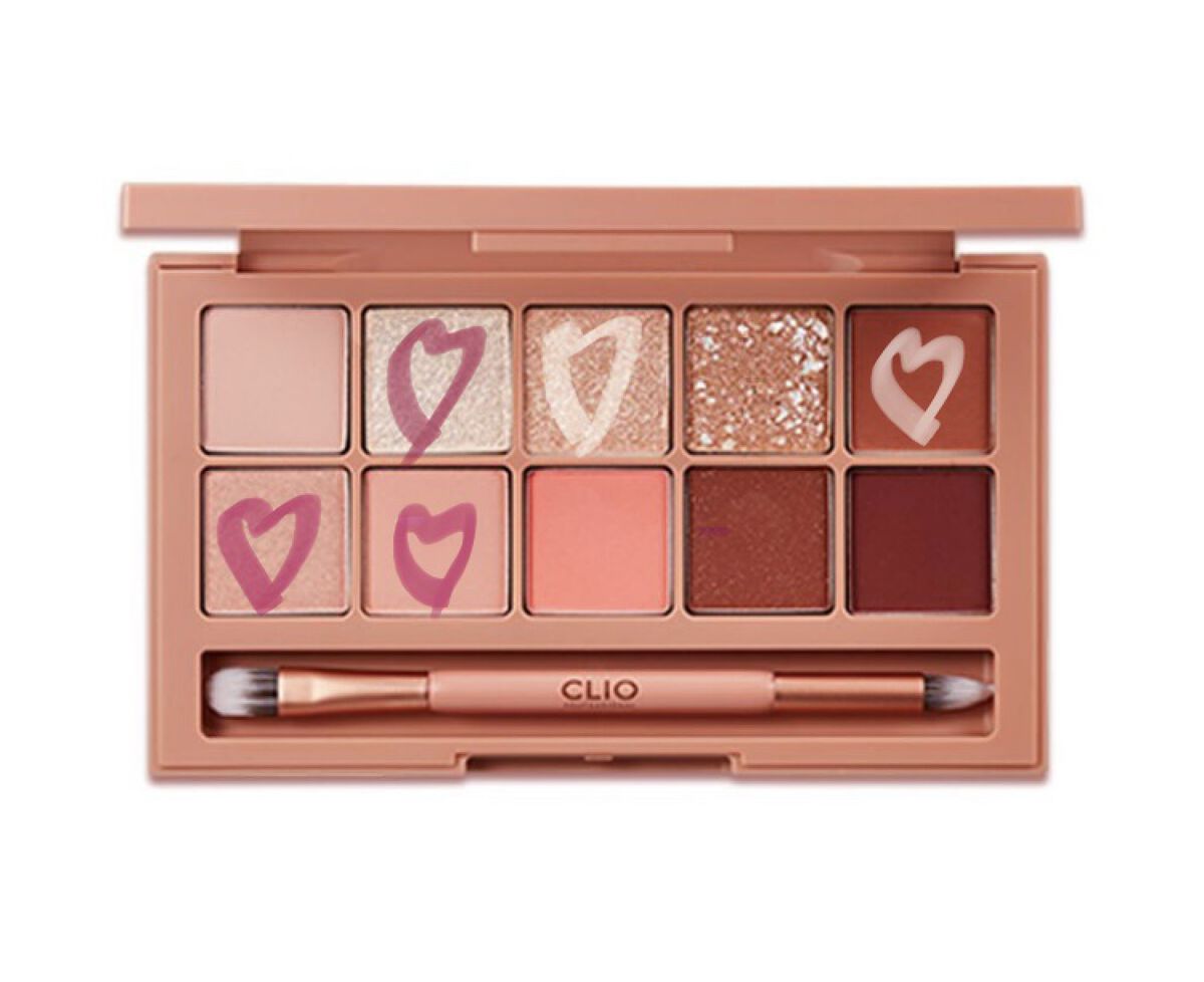 プロ アイ パレット/CLIO/アイシャドウパレットを使ったクチコミ（2枚目）