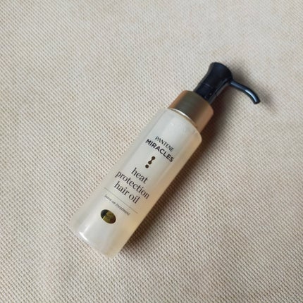 ヒートプロテクション ヘアオイル(洗い流さないトリートメント)/パンテーン/アウトバストリートメントを使ったクチコミ(1枚目)