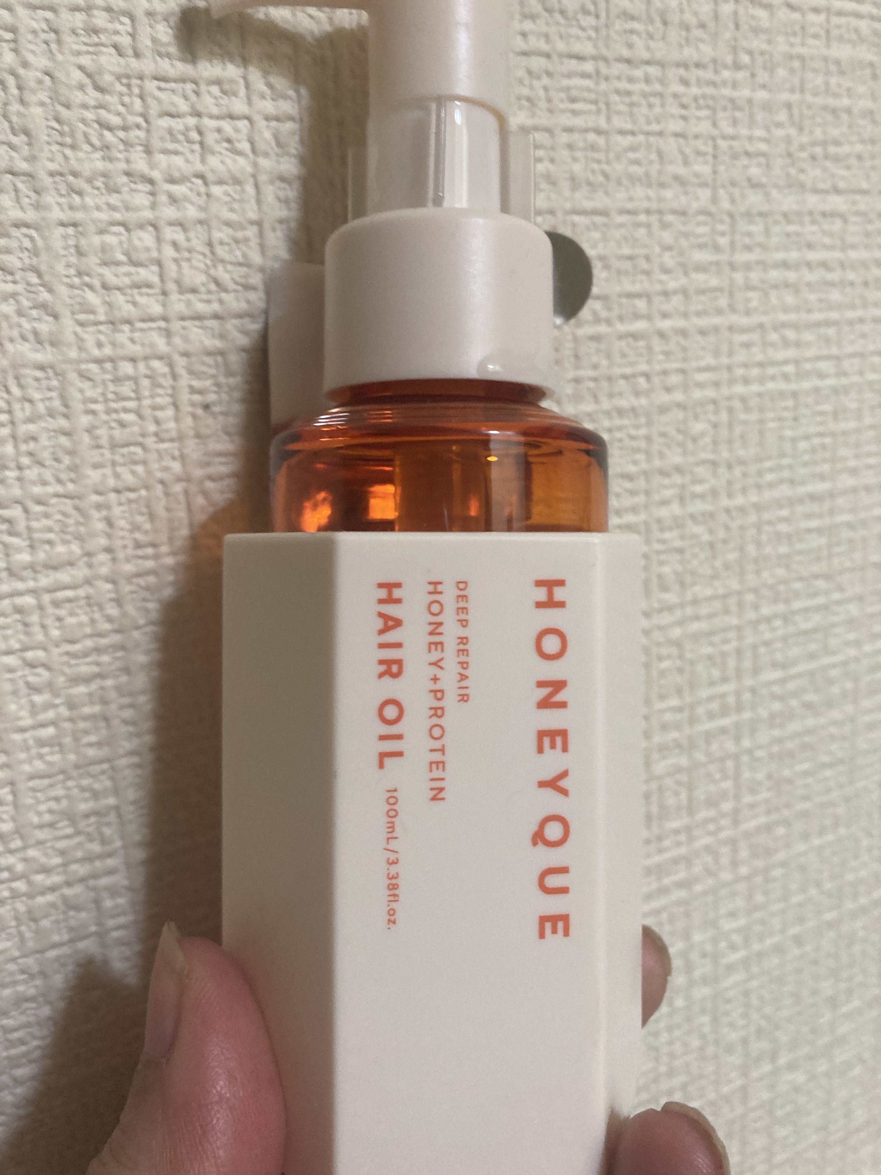 ハニーク ディープリペア カスタムヘアオイル エクストラモイスト(キンモクセイの香り)/ハニーク/ヘアオイルを使ったクチコミ（1枚目）