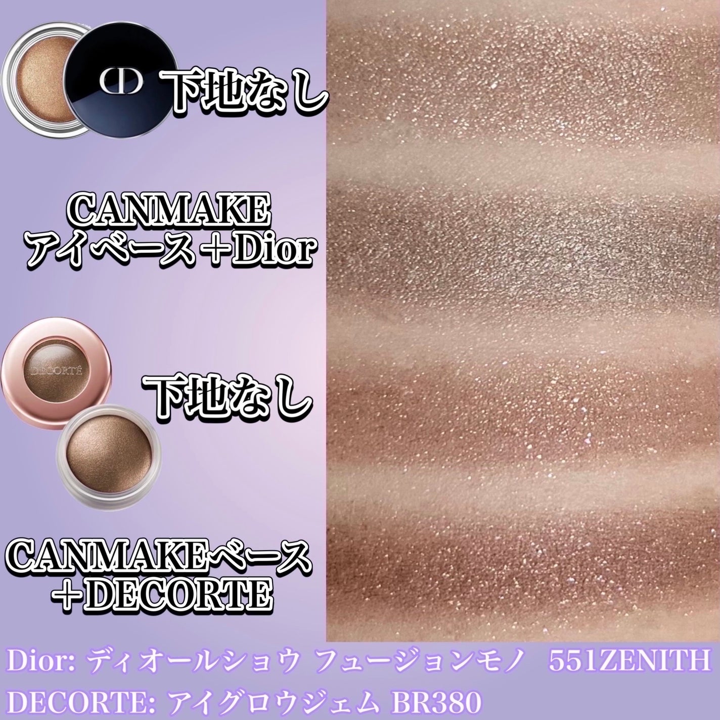 ラスティングマルチアイベース WP/キャンメイク/アイシャドウベースを使ったクチコミ(6枚目)