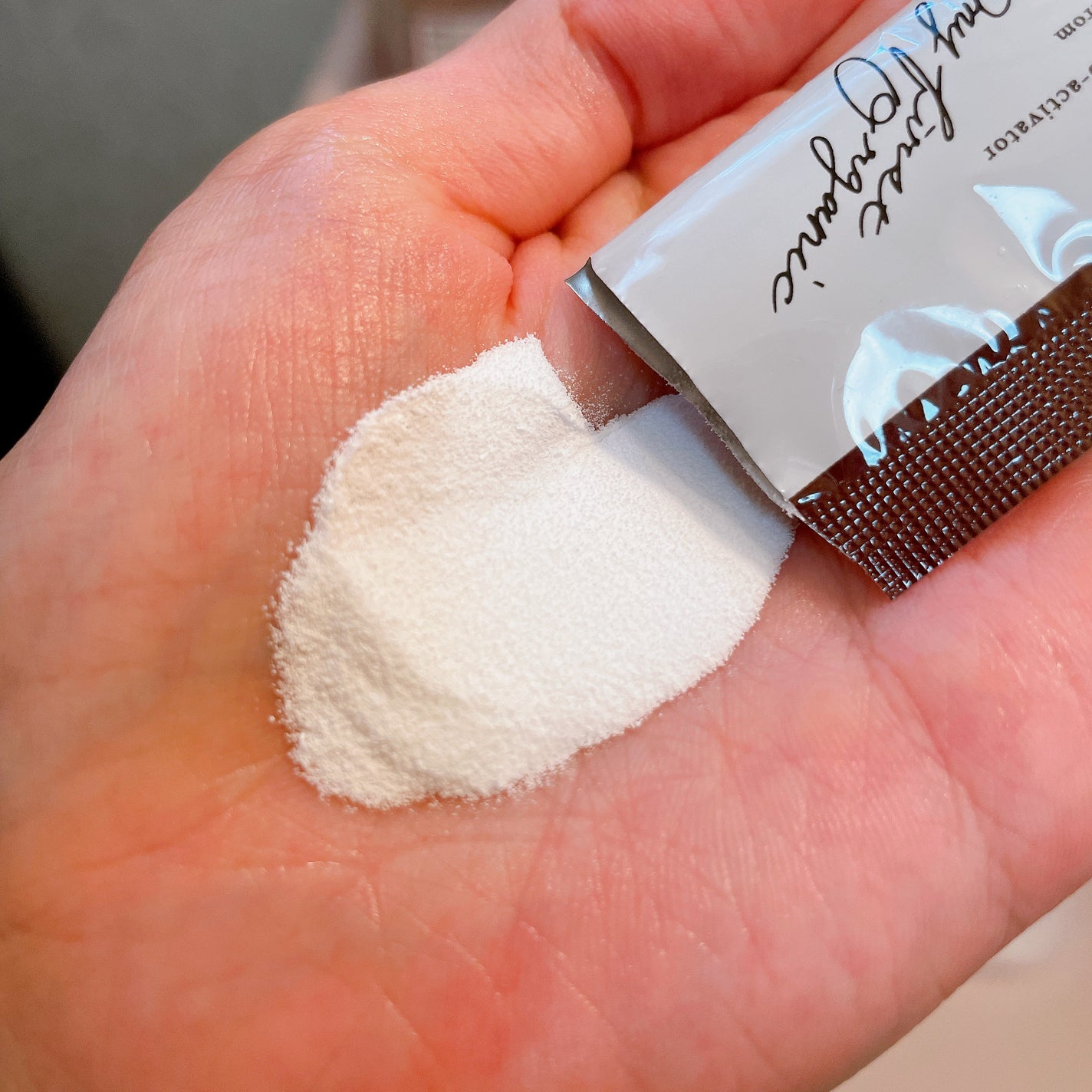 パウダーウォッシュ/chant a charm /洗顔パウダーを使ったクチコミ(2枚目)