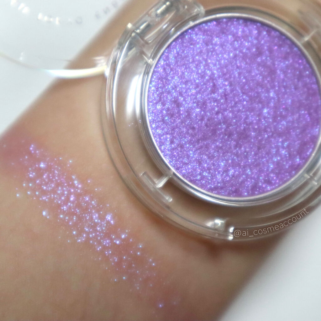 マルチグリッターカラー 08 KAIOHSEI（カイオウセイ）/ENBAN TOKYO/単色アイシャドウを使ったクチコミ（2枚目）