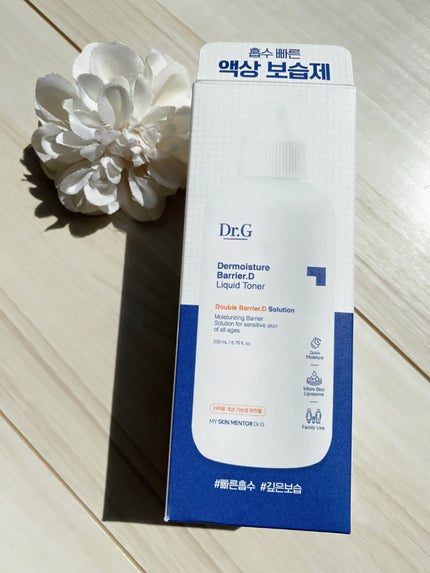 ザモイスチャーバリアDリキッドトナー/Dr.G/化粧水を使ったクチコミ(5枚目)