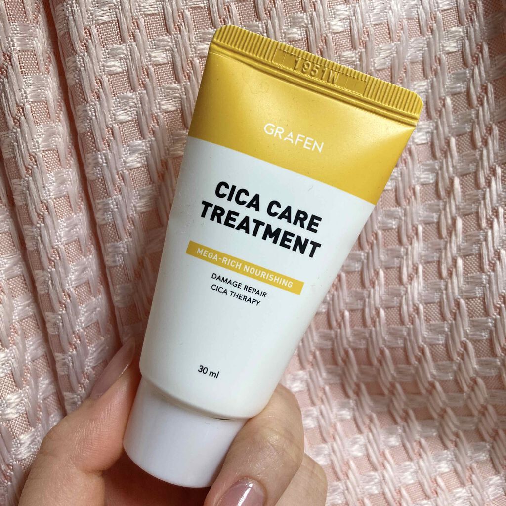 CICA CARE TREATMENT/GRAFEN /洗い流すヘアトリートメントを使ったクチコミ（1枚目）