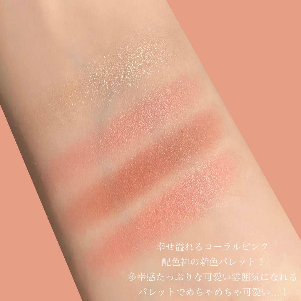 シルキースフレアイズ(マットタイプ)/キャンメイク/アイシャドウパレットを使ったクチコミ(3枚目)