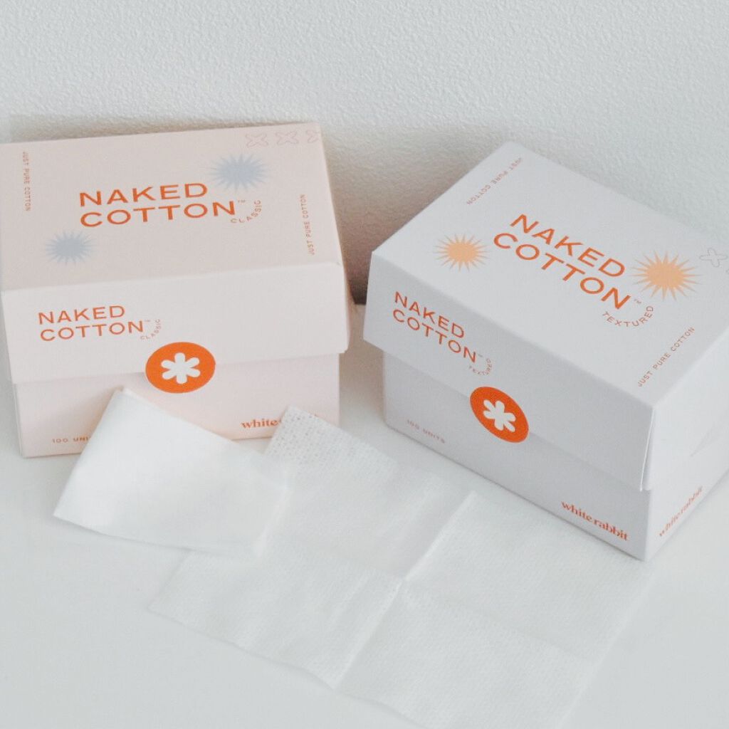 NAKED COTTON CLASSIC/White Rabbit/コットンを使ったクチコミ(6枚目)