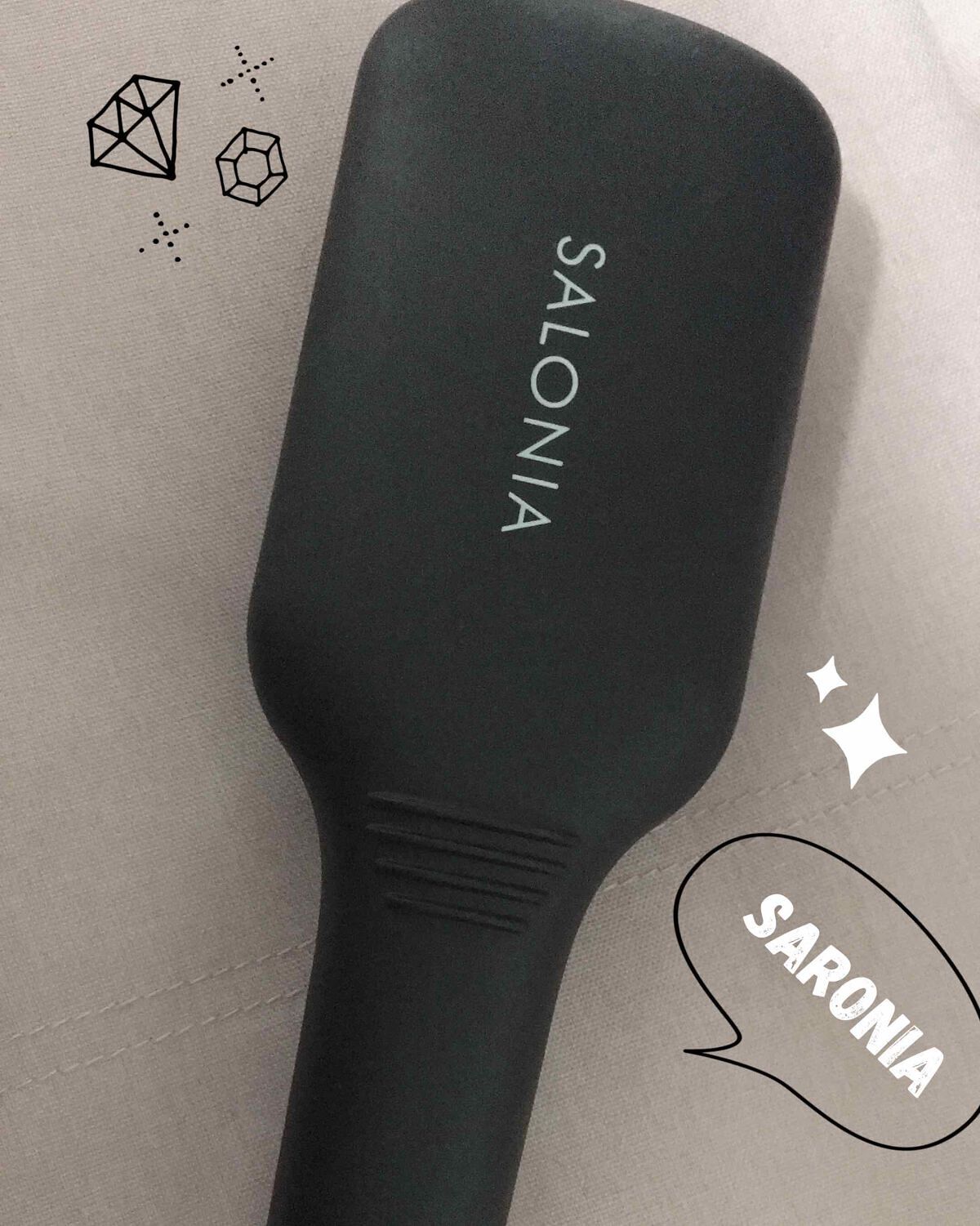 SALONIA ストレートヒートブラシ/SALONIA/ヒートブラシを使ったクチコミ（1枚目）