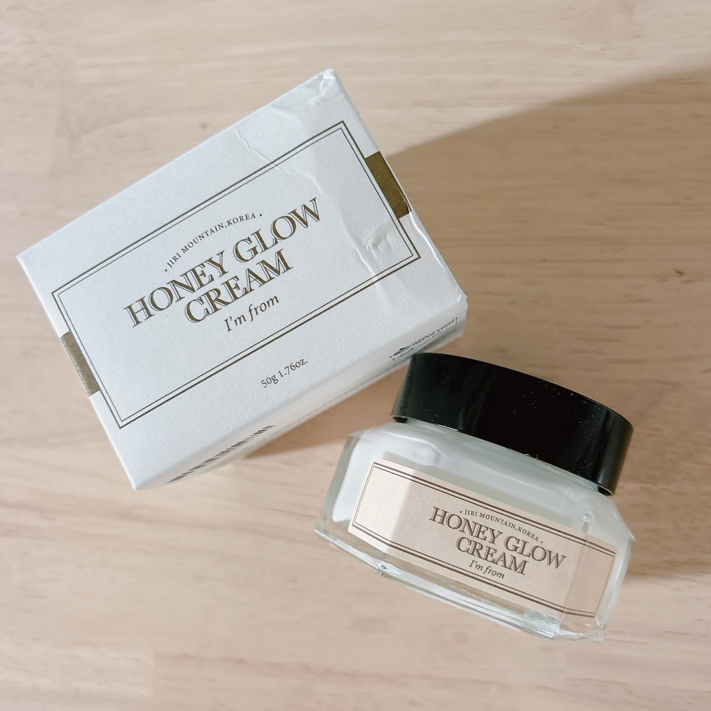 ハニーグロウクリーム/I'm from/フェイスクリームを使ったクチコミ（1枚目）
