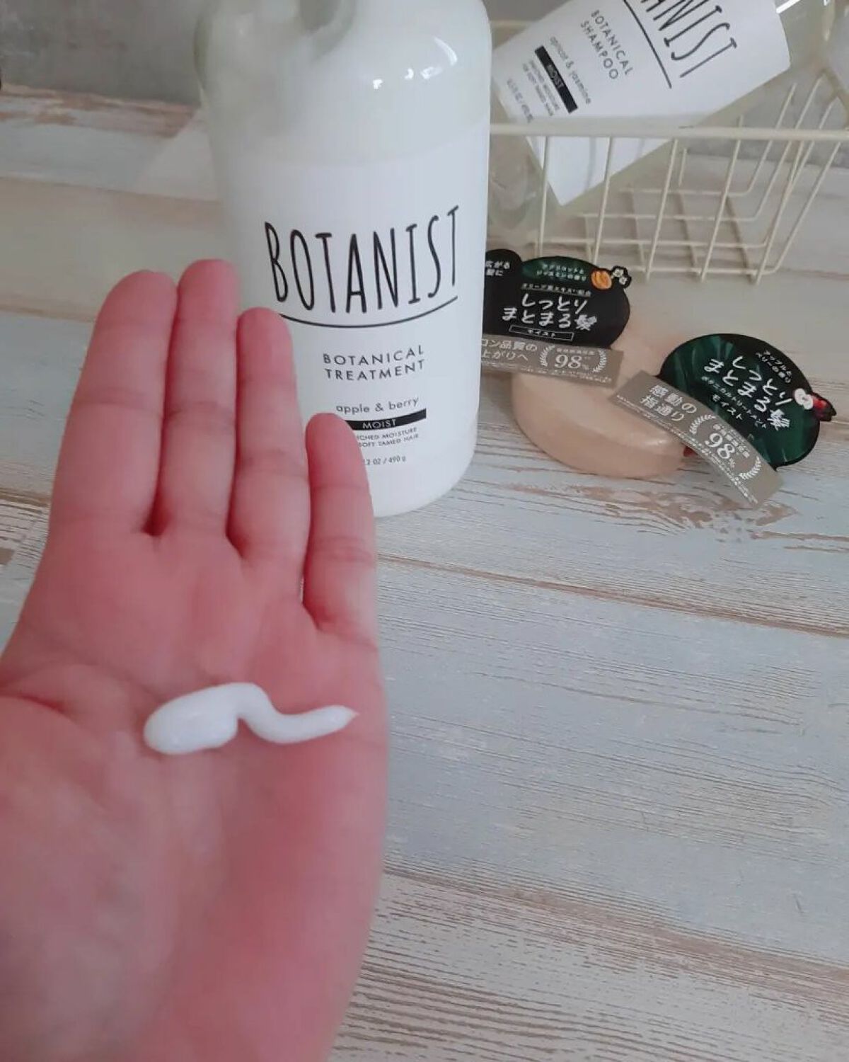 ボタニカルシャンプー/トリートメント(モイスト) /BOTANIST/シャンプー・コンディショナーを使ったクチコミ(7枚目)
