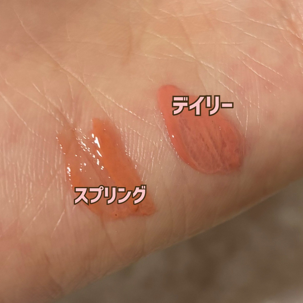 グローリップティント 15 スプリング/BBIA/リップティントを使ったクチコミ（3枚目）