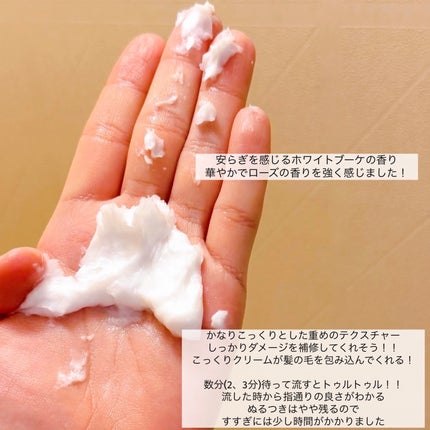 blow repair hair mask/be chillax/洗い流すヘアトリートメントを使ったクチコミ(3枚目)