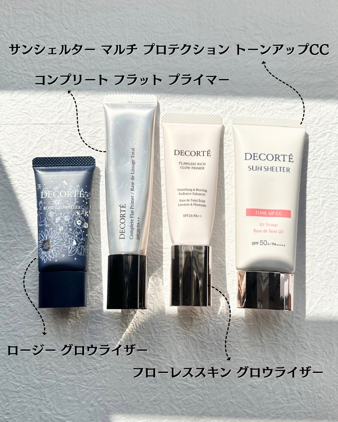 コンプリート フラット プライマー/DECORTÉ/化粧下地を使ったクチコミ（2枚目）