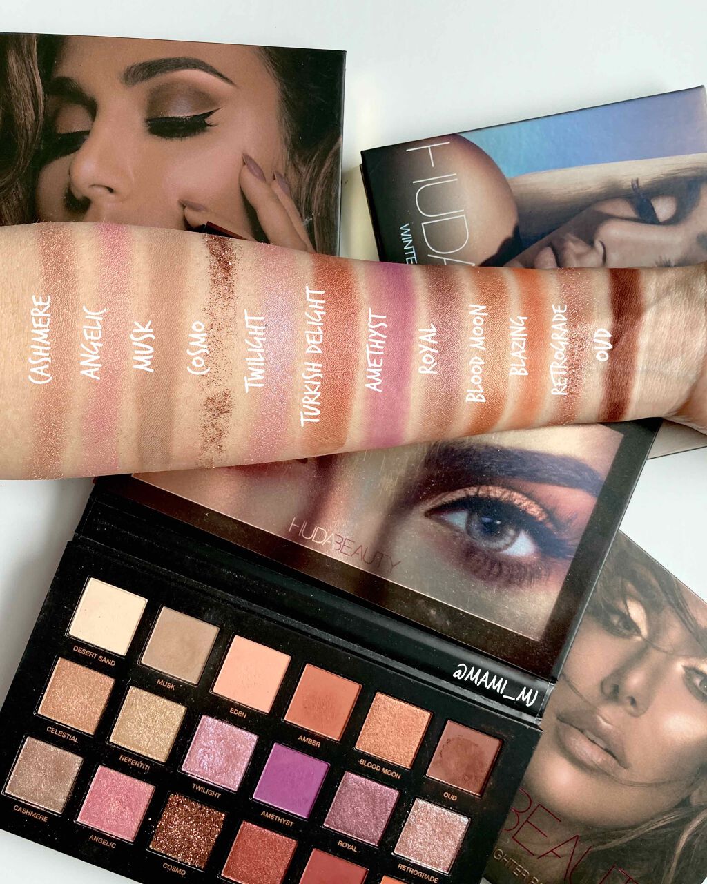 フーダビューティ デザート ダスク アイシャドウパレット/Huda Beauty/アイシャドウパレットを使ったクチコミ（1枚目）