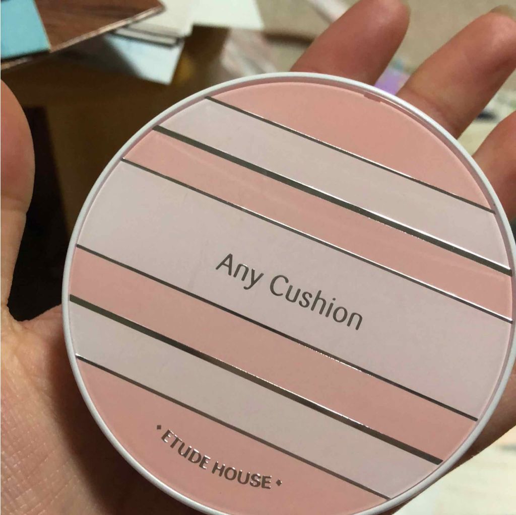 エニークッション オールデイパーフェクト/ETUDE/クッションファンデーションを使ったクチコミ(1枚目)