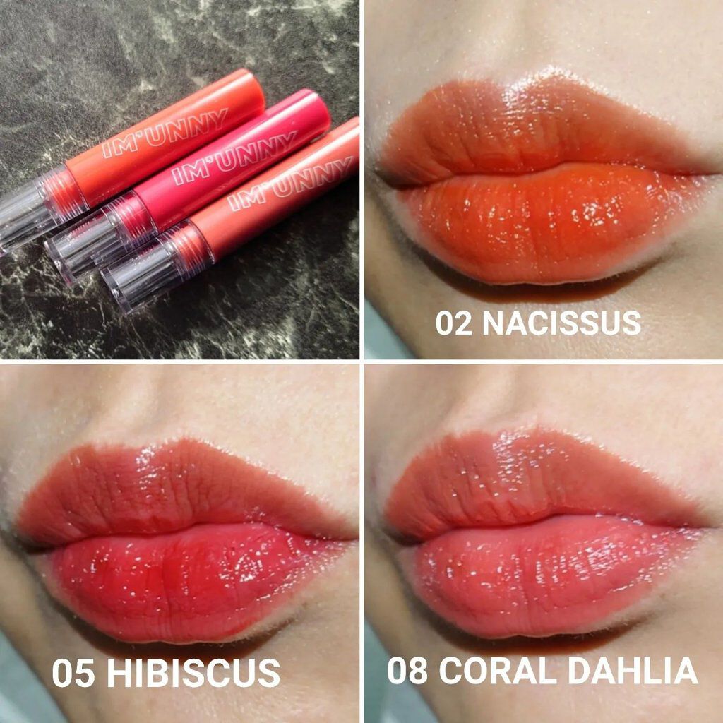 リッププレジャーグレーズティント/IM UNNY/リップティントを使ったクチコミ（3枚目）