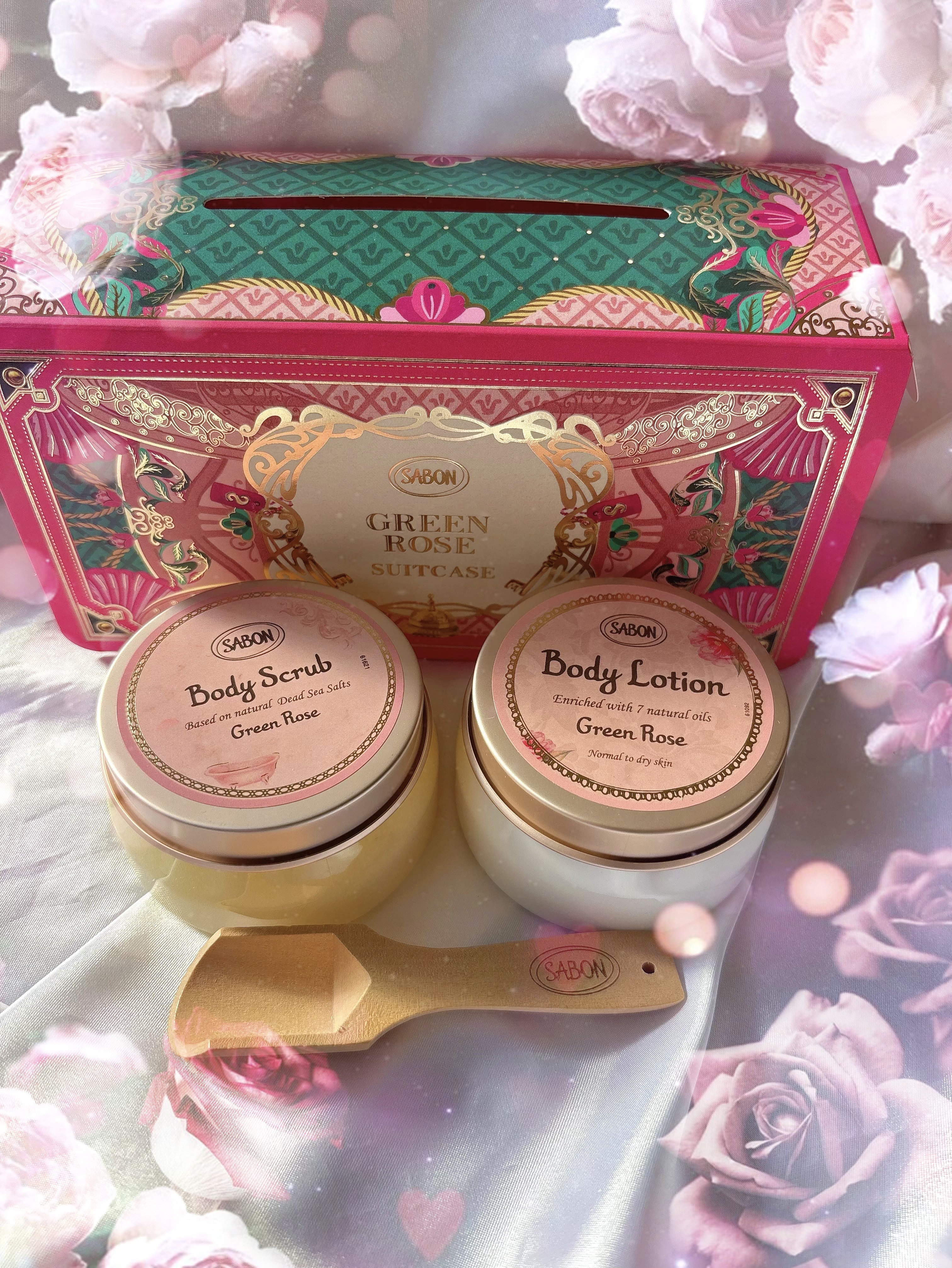 ボディスクラブ グリーン・ローズ/SABON/ボディスクラブを使ったクチコミ（1枚目）