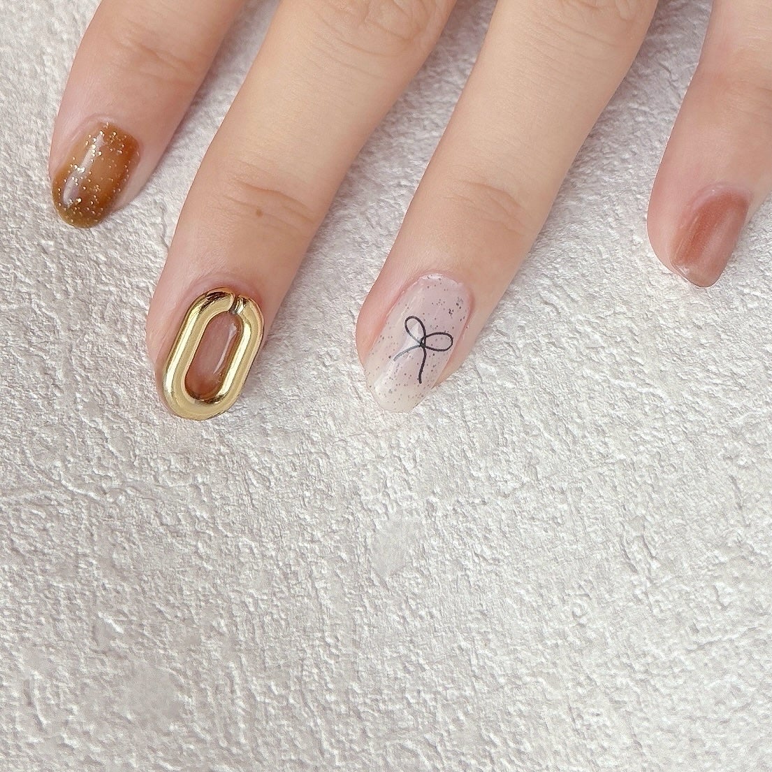 HOMEI ウィークリージェル/HOMEI/ジェルネイルを使ったクチコミ(4枚目)