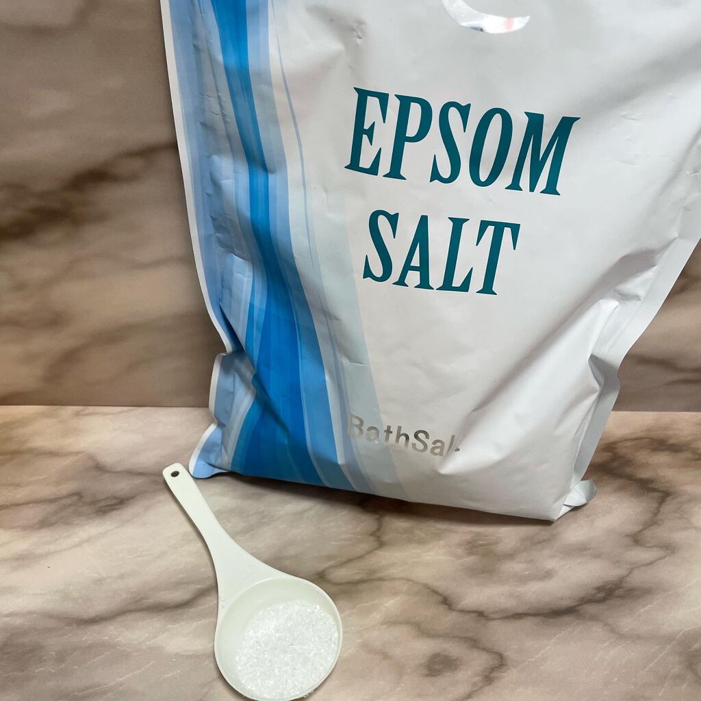 Epsom Salt (エプソムソルト) 国産(岡山県産)/EARTH CONSCIOUS (アースコンシャス)/無機塩系入浴剤を使ったクチコミ（2枚目）