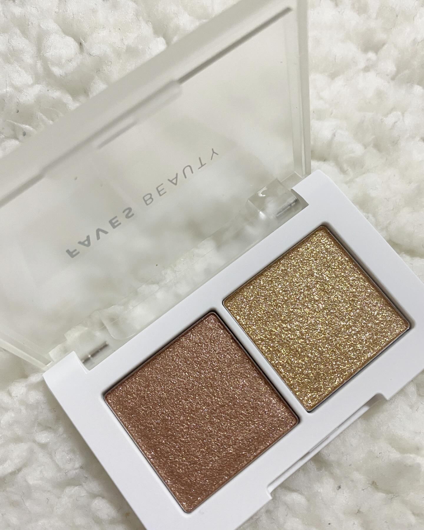 マイカラー デュオシャドウ ウォームムード（イエベ向けブラウン）/FAVES BEAUTY/アイシャドウパレットを使ったクチコミ（2枚目）