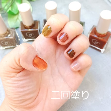 グロッシーコート/スキューズミー/オールインワンネイルを使ったクチコミ(5枚目)