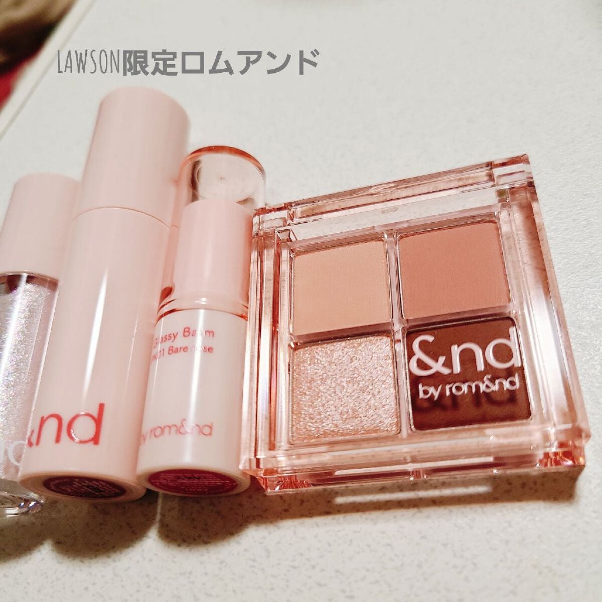 アンドバイロムアンド グラッシーバーム/&nd by rom&nd/口紅を使ったクチコミ(1枚目)