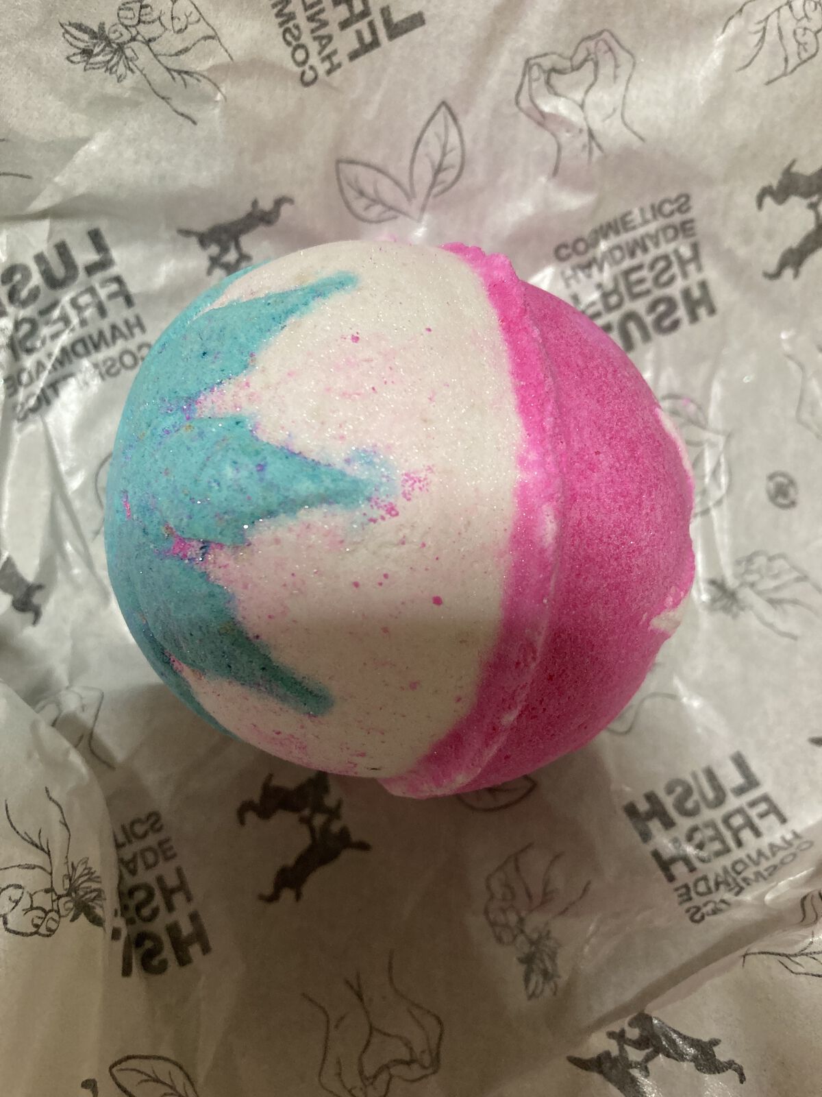 フェアリーキャンディ ボム/ラッシュ/炭酸系入浴剤を使ったクチコミ（1枚目）