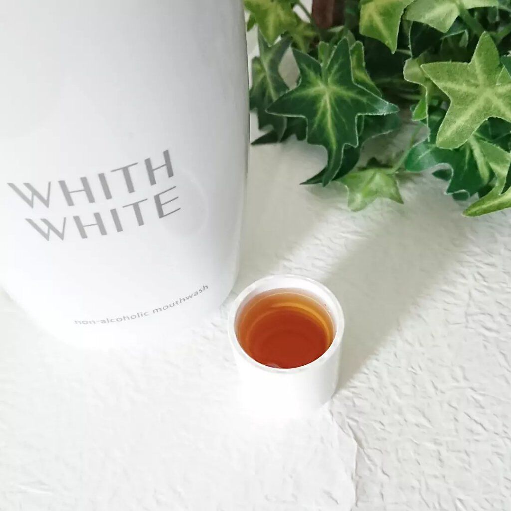 ノンアルコールマウスウォッシュ/WHITH WHITE/マウスウォッシュ・スプレーを使ったクチコミ(3枚目)