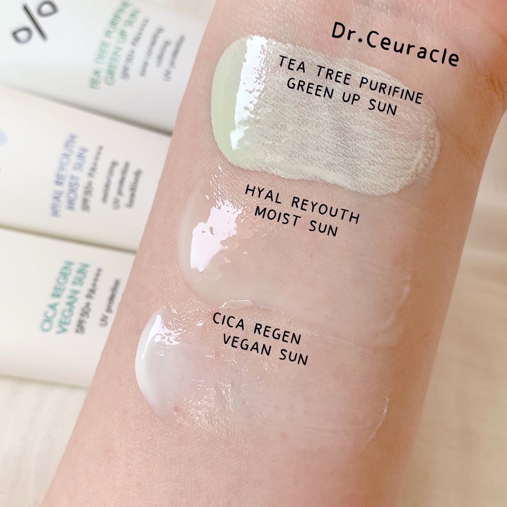 Dr.Ceuracle シカリージェンヴィーガンサンのクチコミ「肌タイプや効果で選ぶ..♡
［Dr.Ceuracle］のサンクリーム𓂅👒

お肌の悩みに寄り添.....」（3枚目）