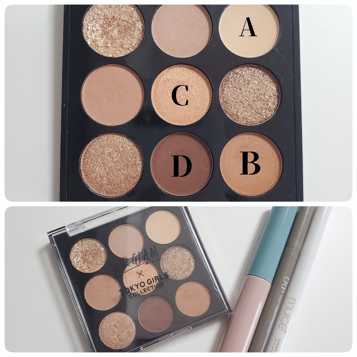 UGT ドットアイカラーパレット/U R GLAM/アイシャドウパレットを使ったクチコミ(2枚目)