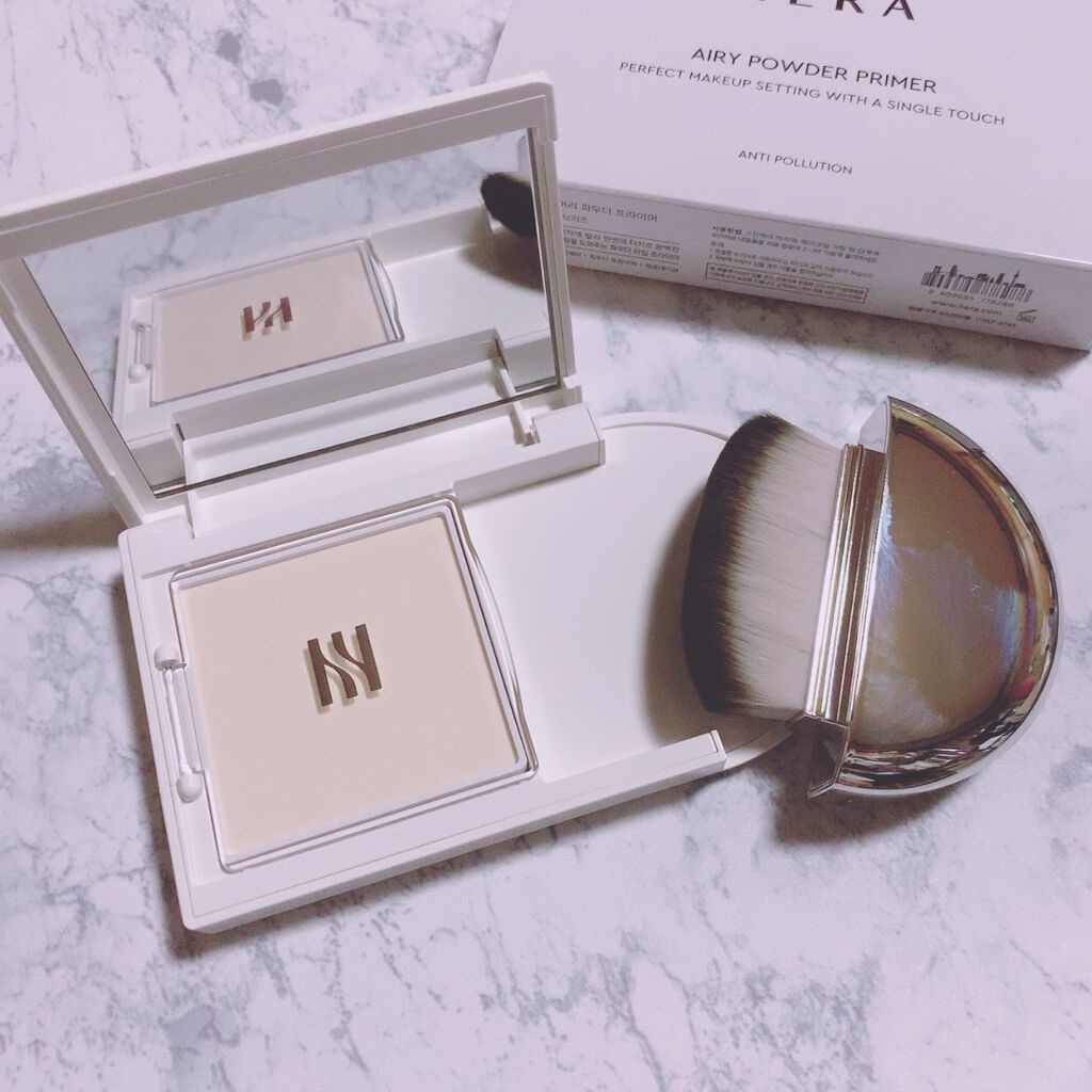 エアリーパウダープライマー/HERA/プレストパウダーを使ったクチコミ（2枚目）